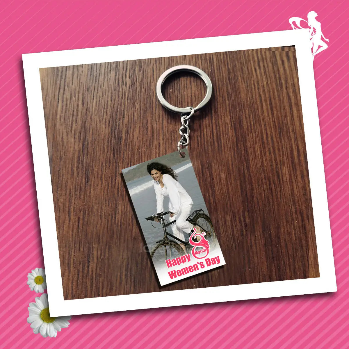 Women's Day Keychain