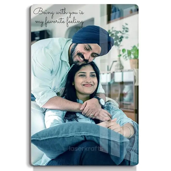 3mm Acrylic Photo Frame – Personalized Photo Gift | Custom Wall Photo Frame | Premium Acrylic Birthday & Anniversary Gift