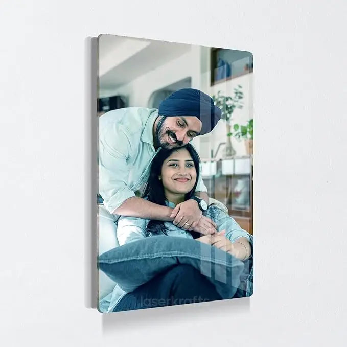 3mm Acrylic Photo Frame – Personalized Photo Gift | Custom Wall Photo Frame | Premium Acrylic Birthday & Anniversary Gift