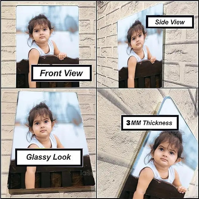 3mm Acrylic Photo Frame – Personalized Photo Gift | Custom Wall Photo Frame | Premium Acrylic Birthday & Anniversary Gift
