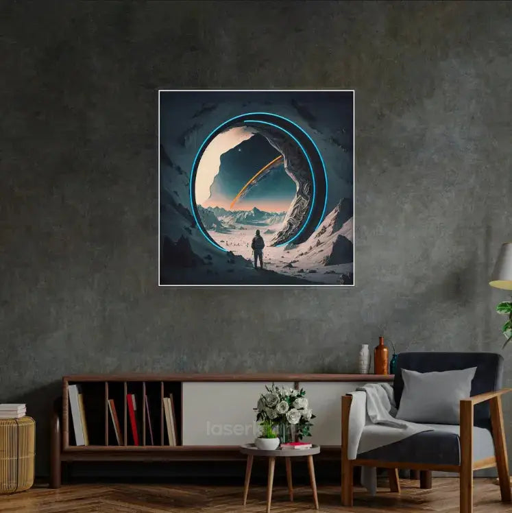 Astronaut Experiencing the Space LED Neon Sign Light – Dynamic Pop Art Wall Decor