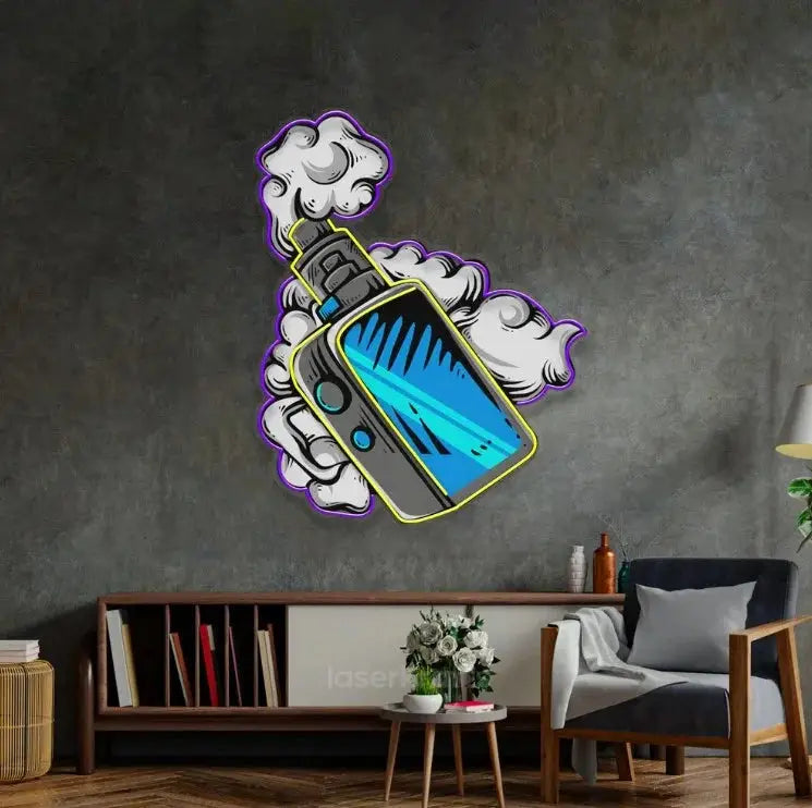 Bottle Bong LED Neon Sign Light – Vibrant Pop Art Wall Decor