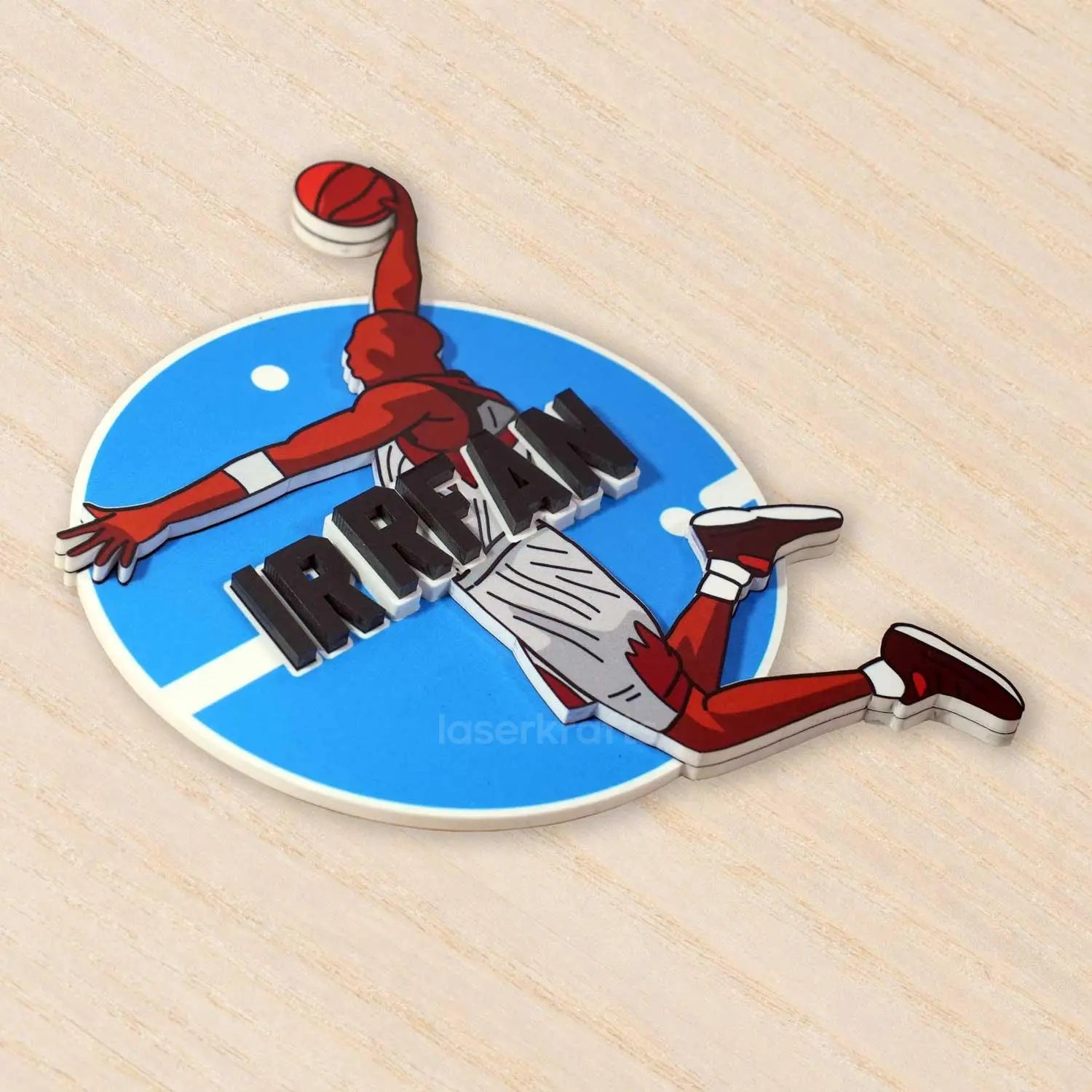 Basketball Buff - Kids' Room Door Sign