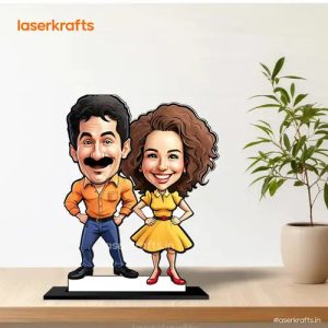 Personalized Couple Caricature | Perfect Gift for Loved Ones | C-005