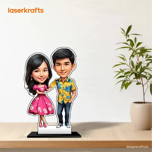 Personalized Couple Caricature | Perfect Gift for Loved Ones | C-002