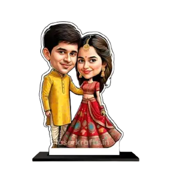 Personalized Couple Caricature | Perfect Gift for Wedding | C-009