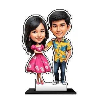 Personalized Couple Caricature | Perfect Gift for Loved Ones | C-002