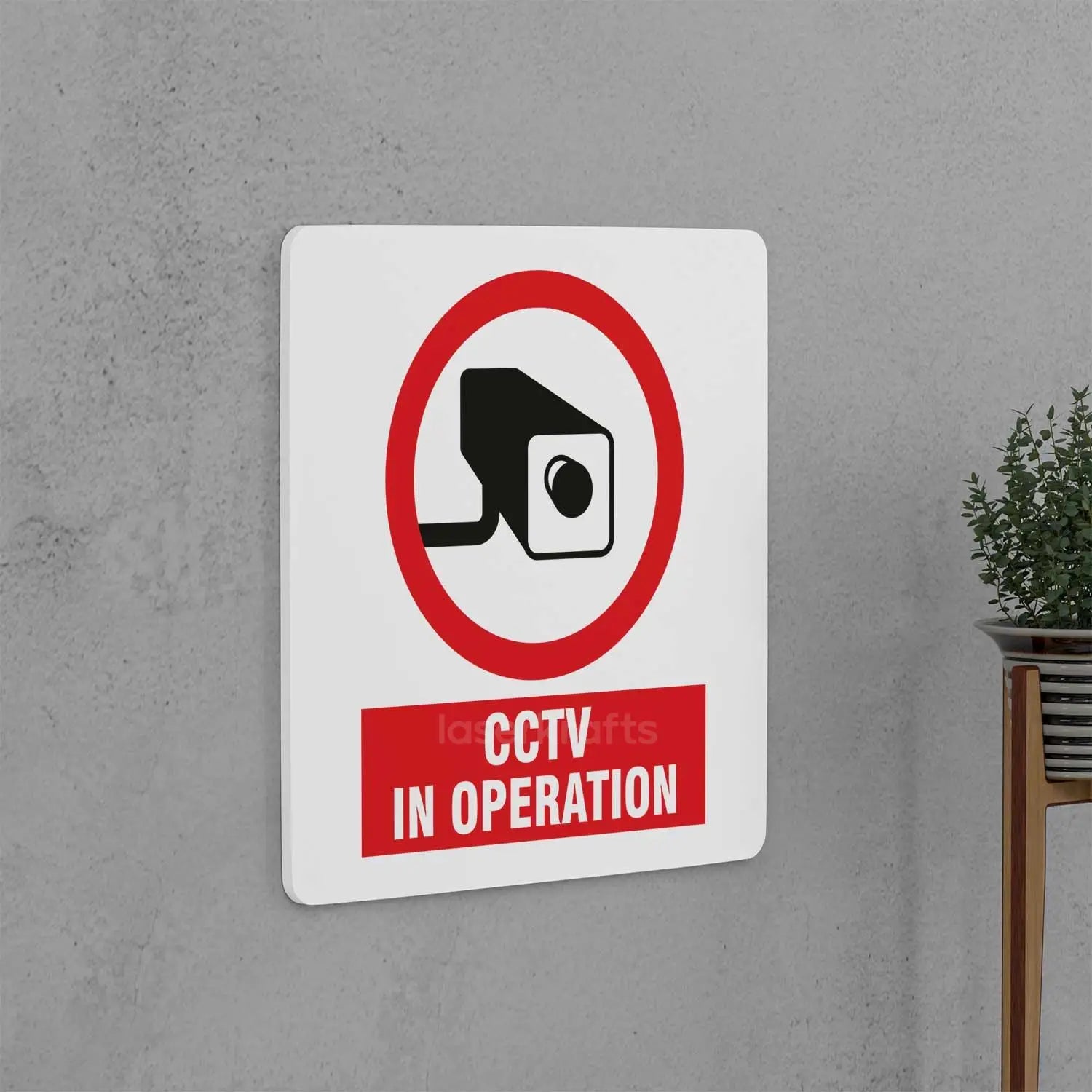CCTV In Operation Sign