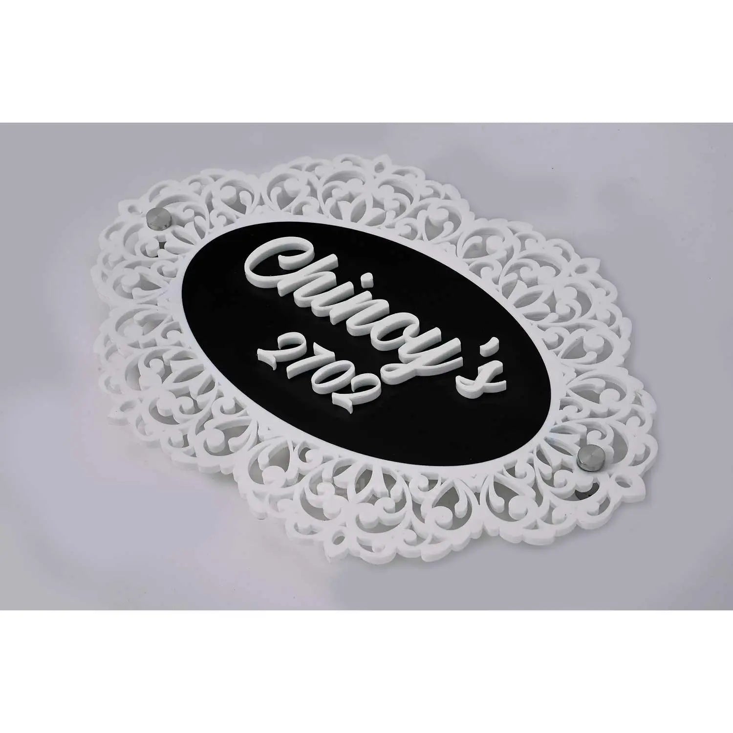 Chinoy's - Acrylic Name Plate with Raised Lettering