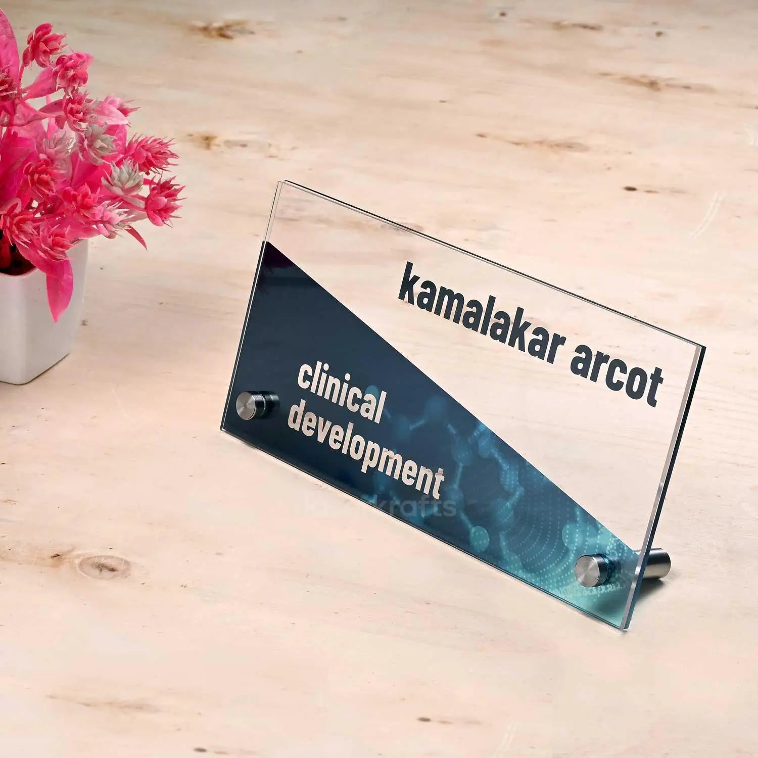 Covalence - Office Desk Sign for Healthcare/Pharma Executives