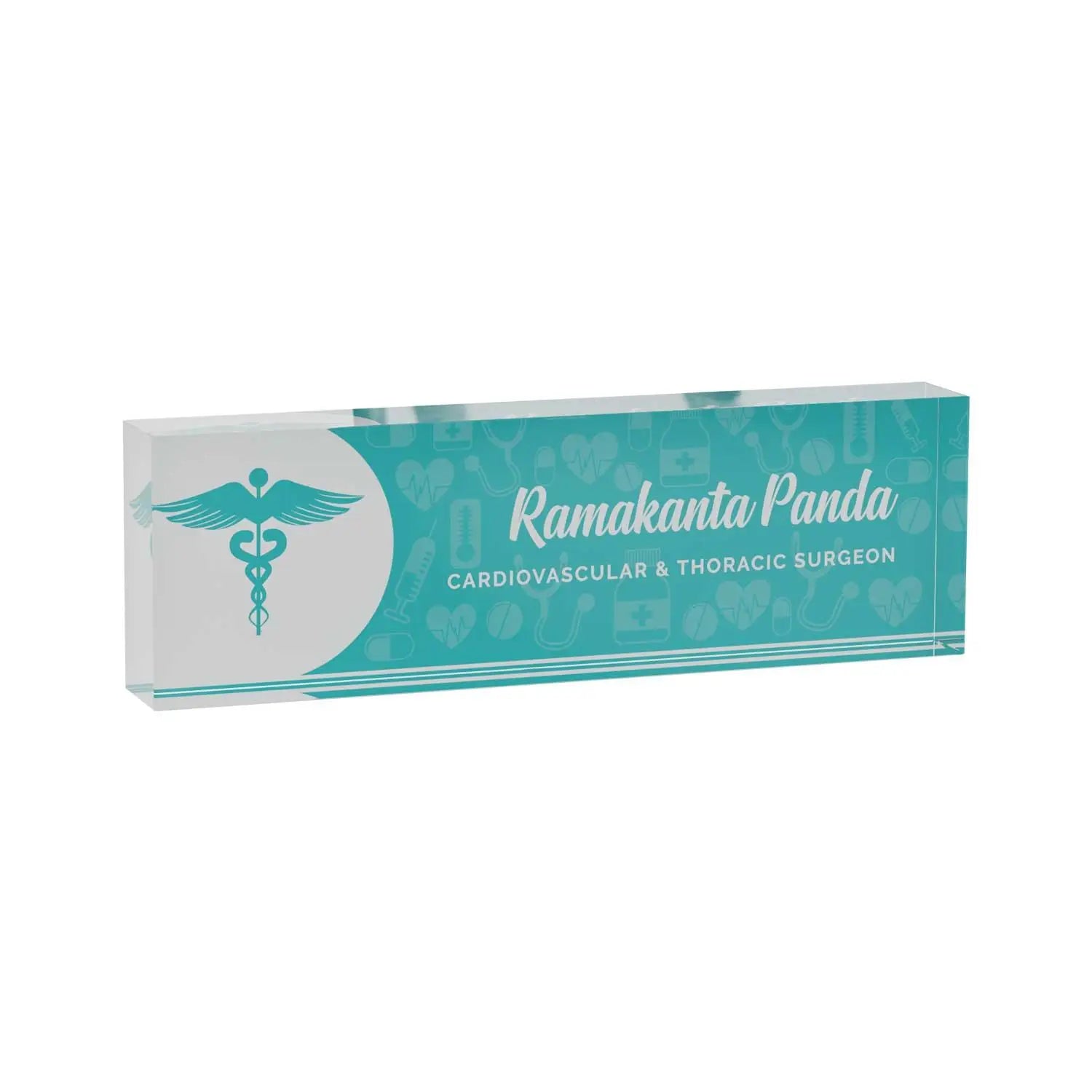 Executive Desk Name Plate for Doctors