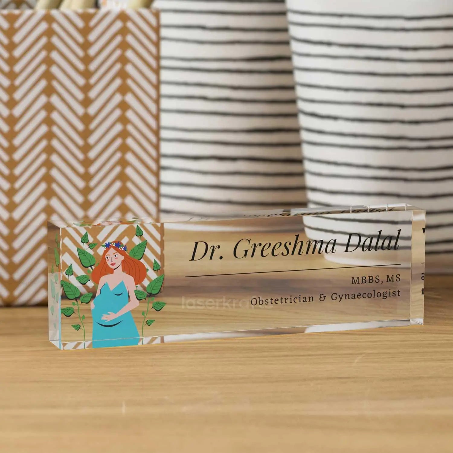 Executive Desk Name Plate for Obstetricians