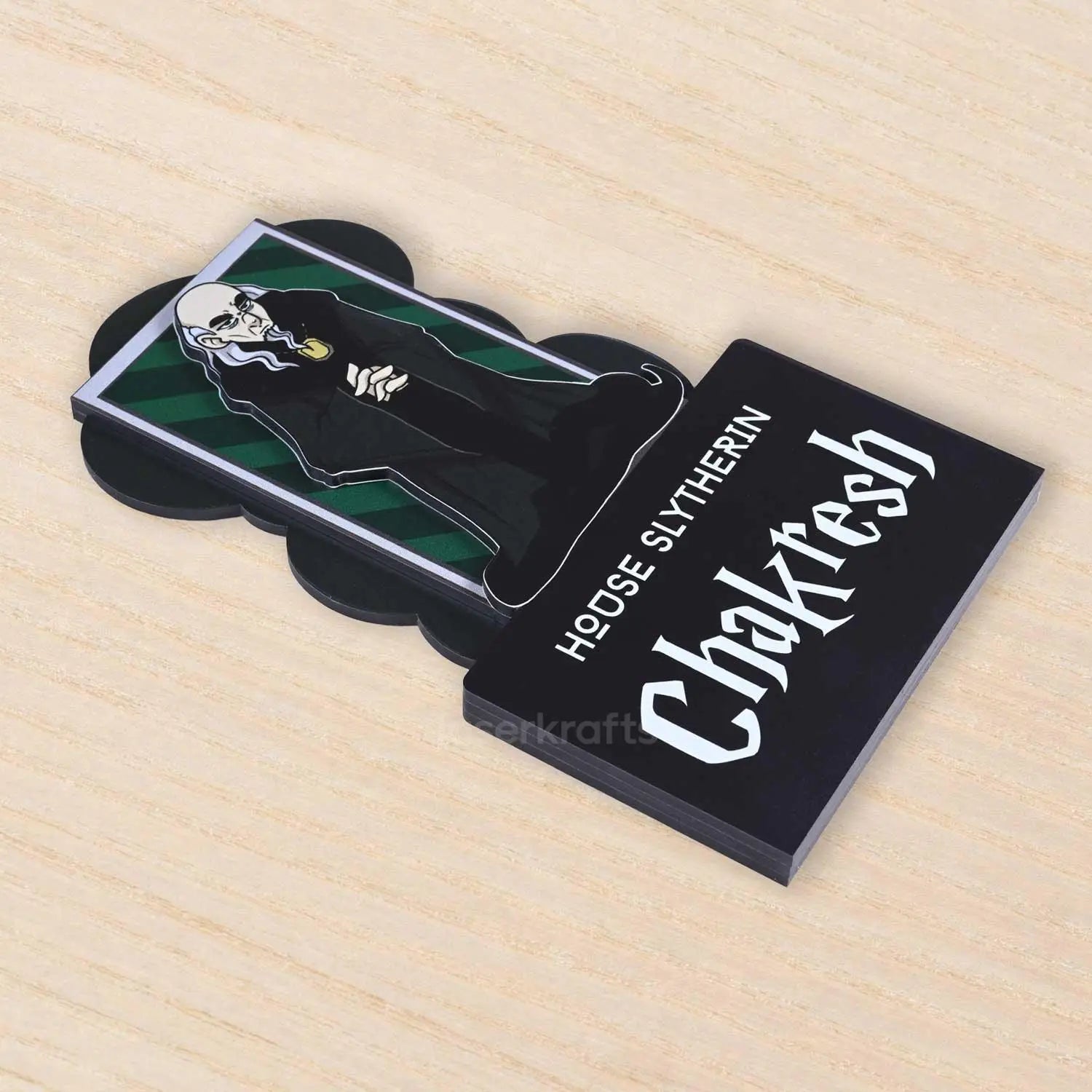 House Slytherin - Kids' Room Door Sign