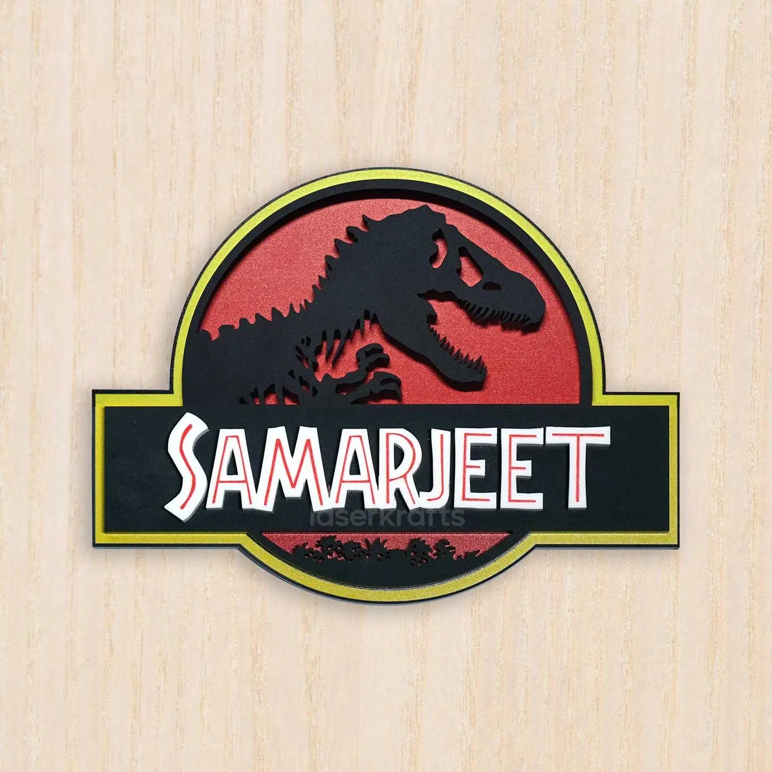 Jurassic Park - Kids' Room Door Sign