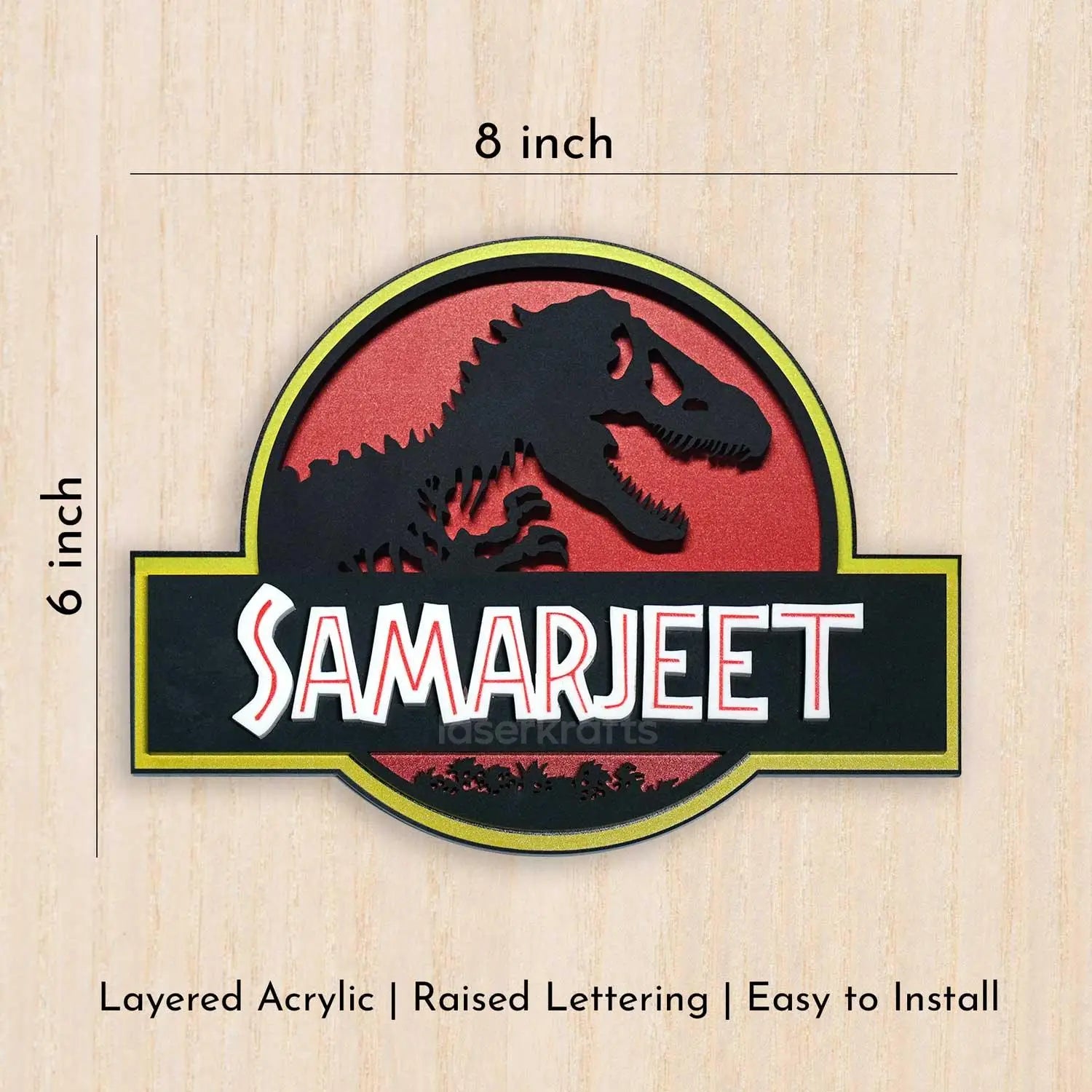 Jurassic Park - Kids' Room Door Sign