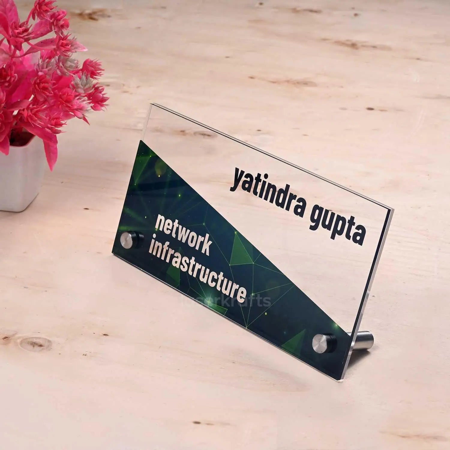Matrix - Office Desk Sign for Software/IT Executives