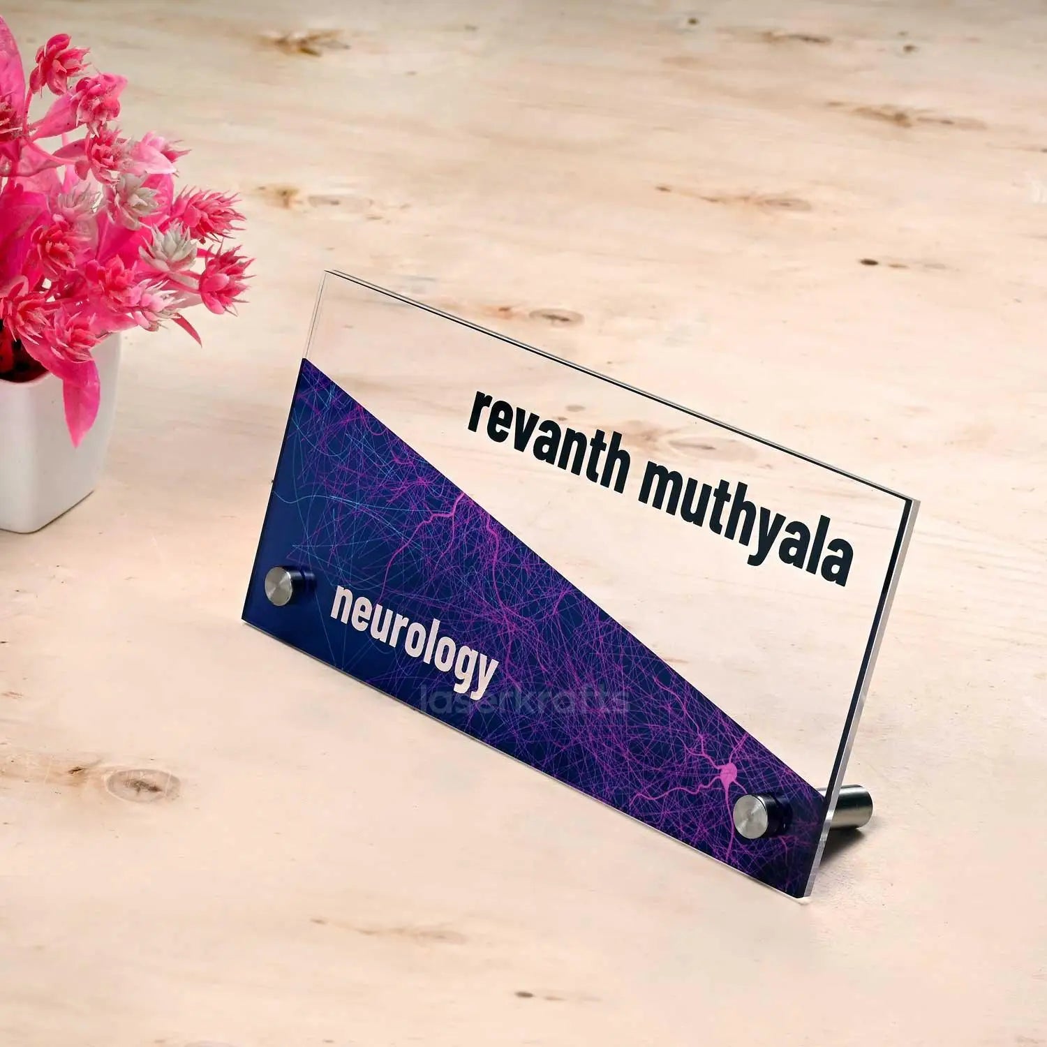 Neural - Office Desk Sign for Healthcare/Pharma Executives