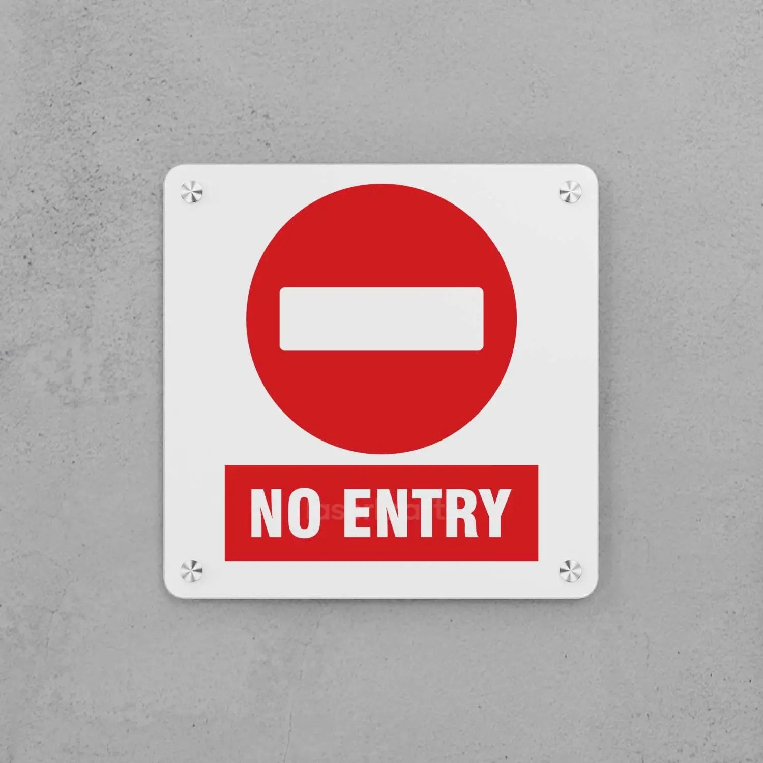 No Entry Sign