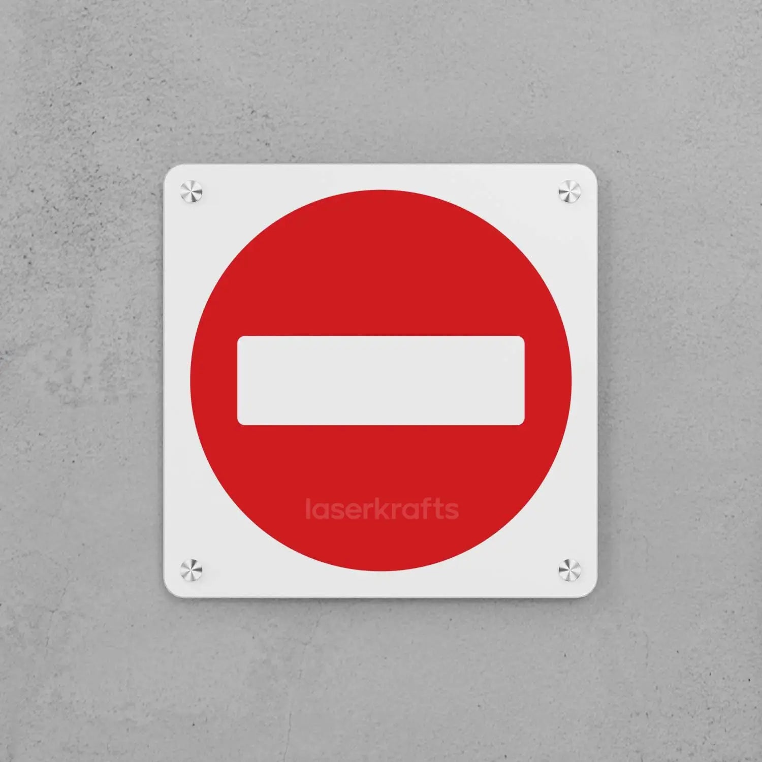 No Entry Sign