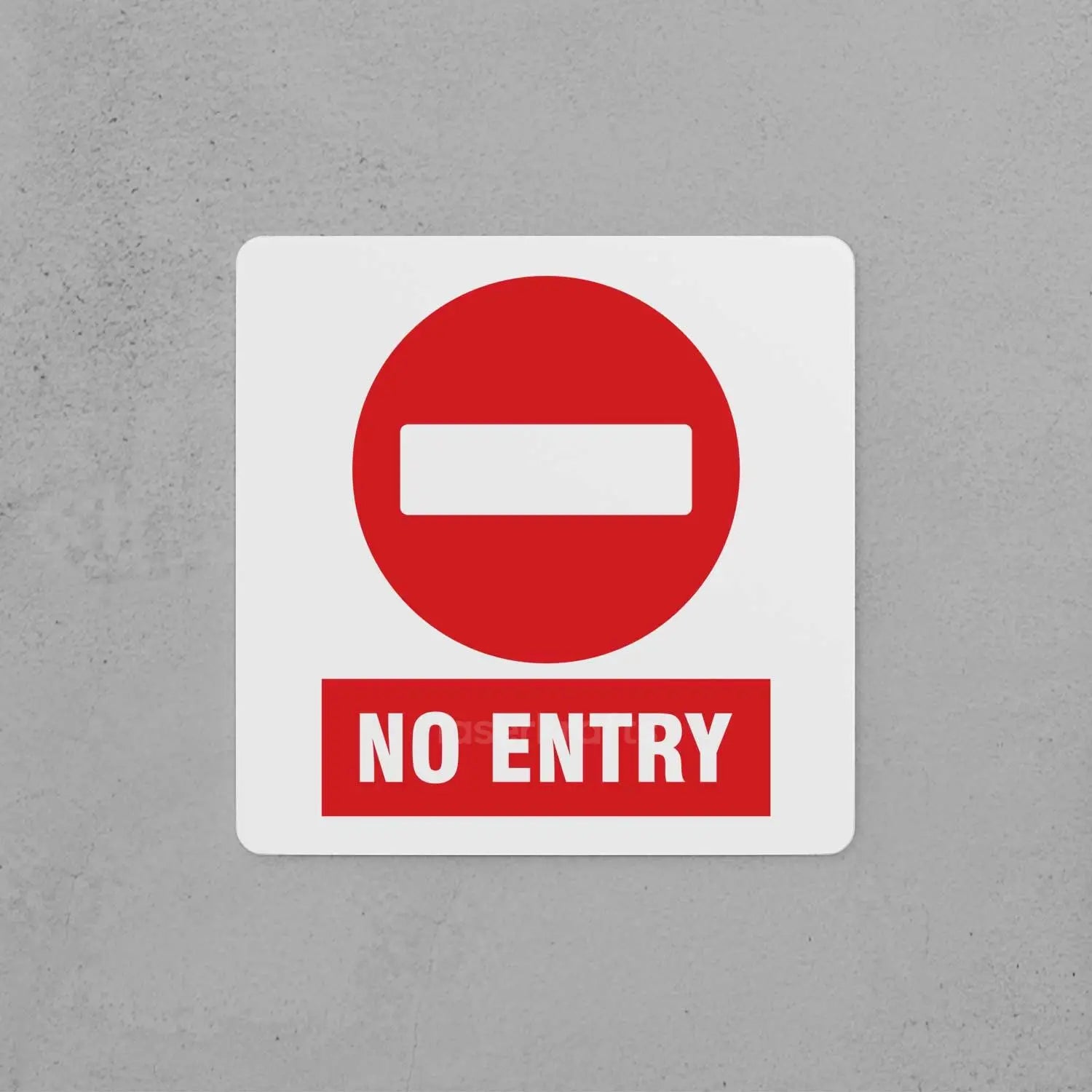 No Entry Sign
