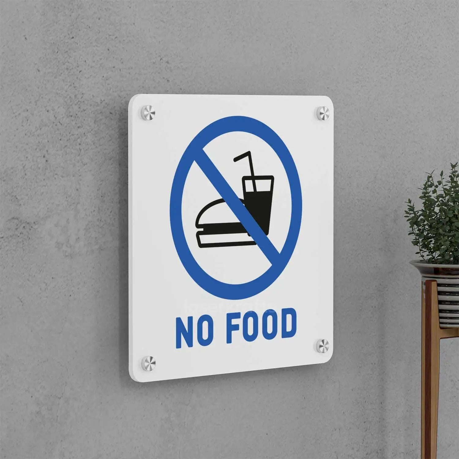 No Food Sign