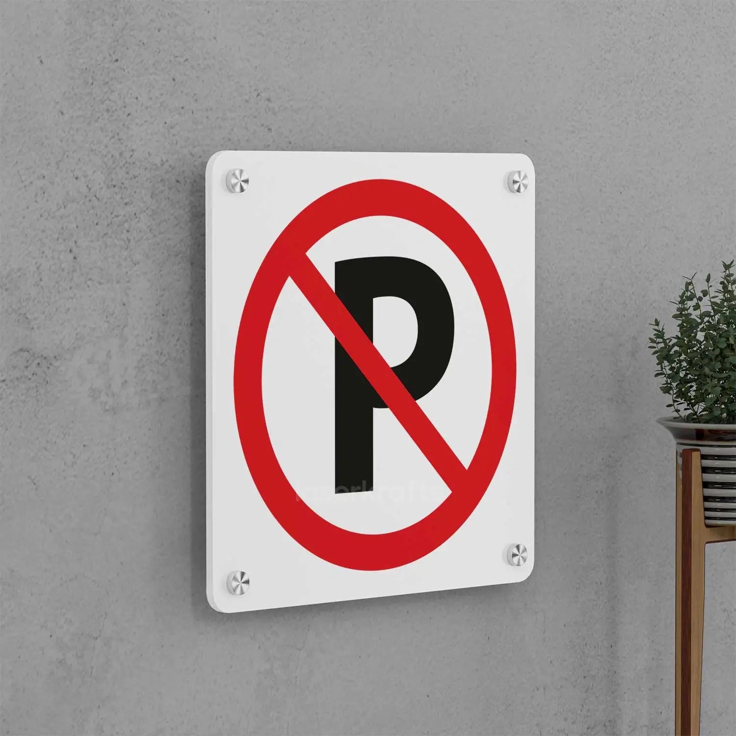 No Parking Sign