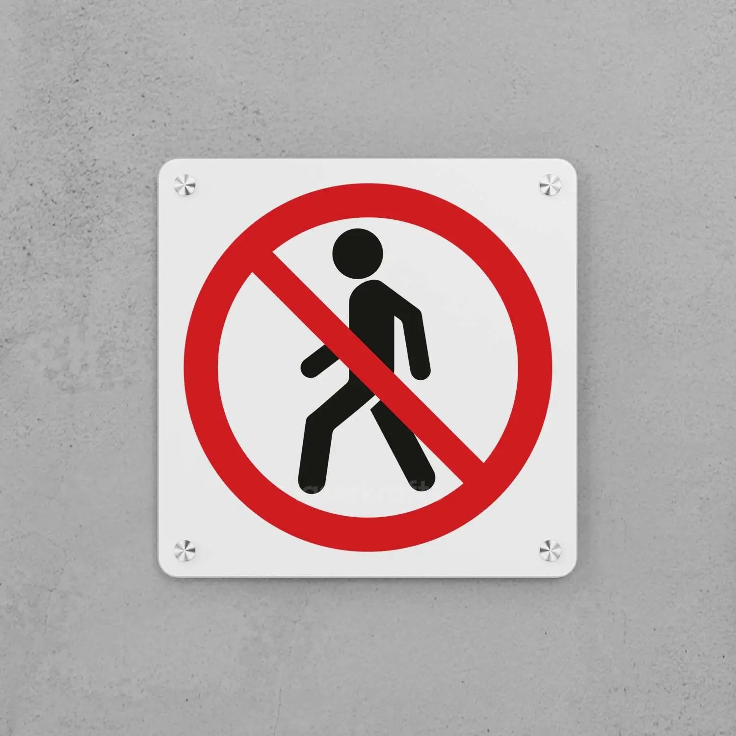 No Trespassing Sign