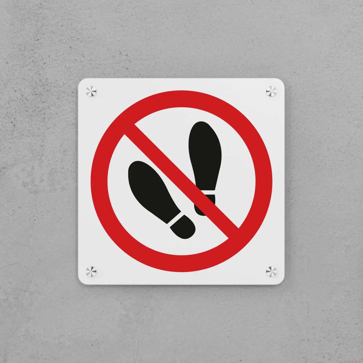 Remove Your Shoes Sign