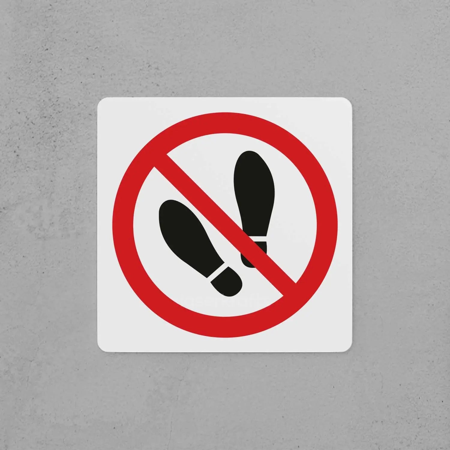Remove Your Shoes Sign