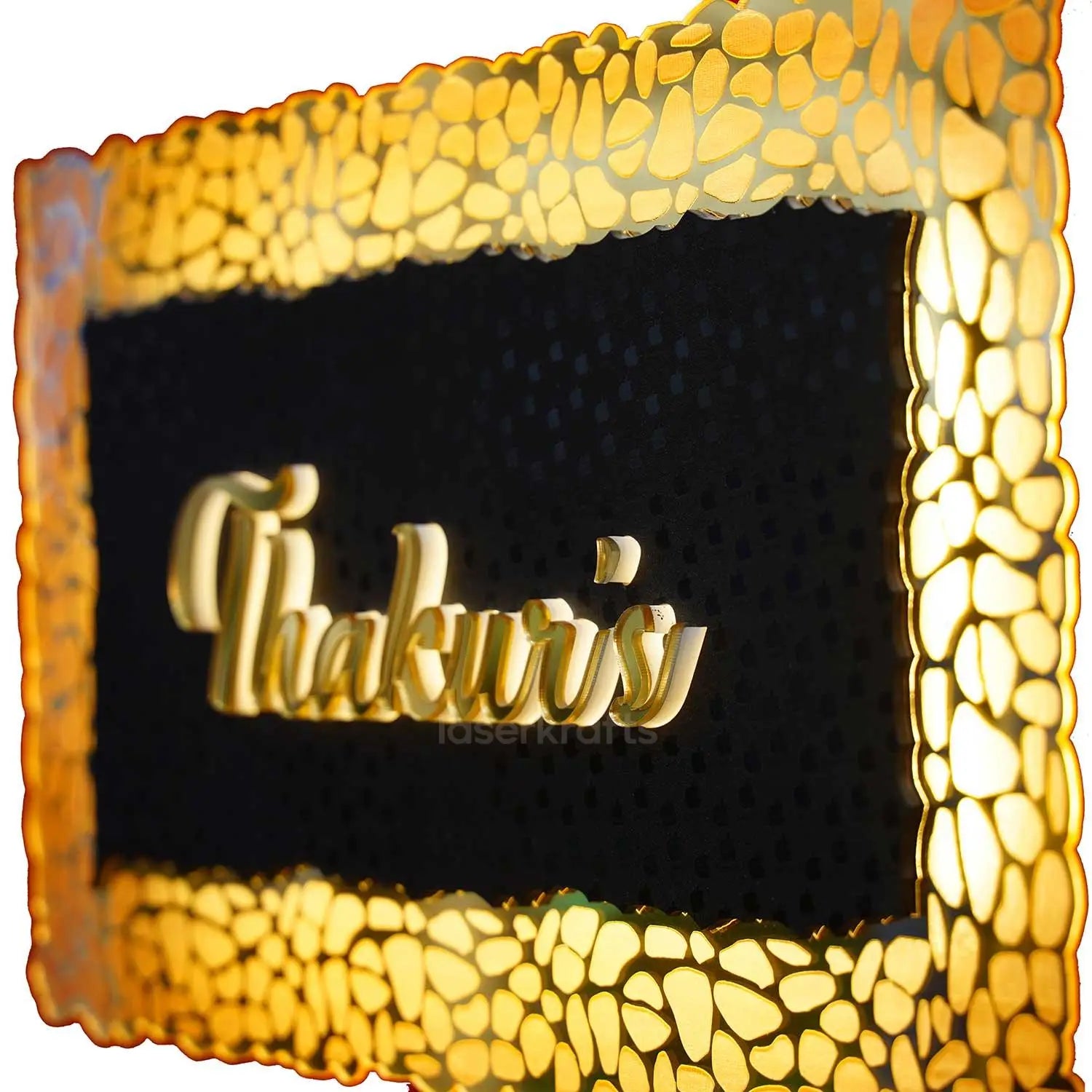 Thakur - Decorative LED Name Plate