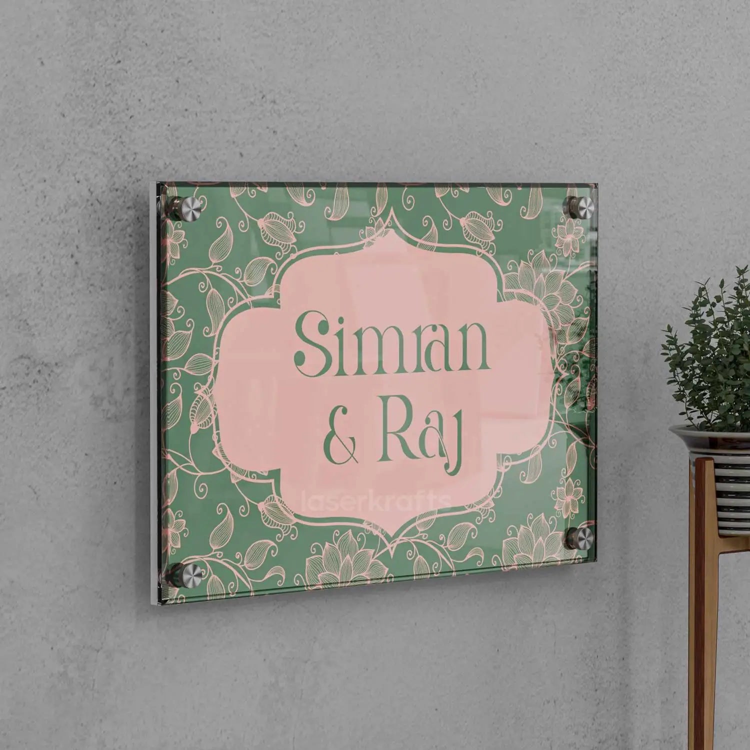 Verdant Union - Acrylic Name Plate