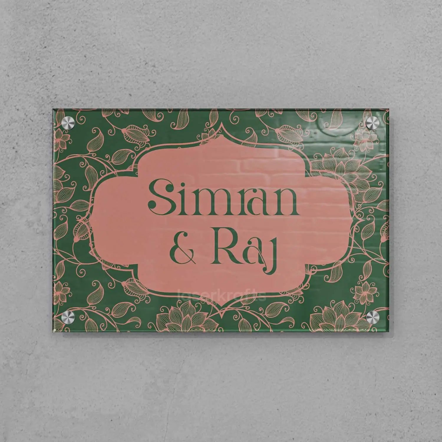 Verdant Union - Acrylic Name Plate