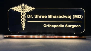 Desk Nameplates That Speak Your Style: Personalize Your Workspace with LaserKrafts
