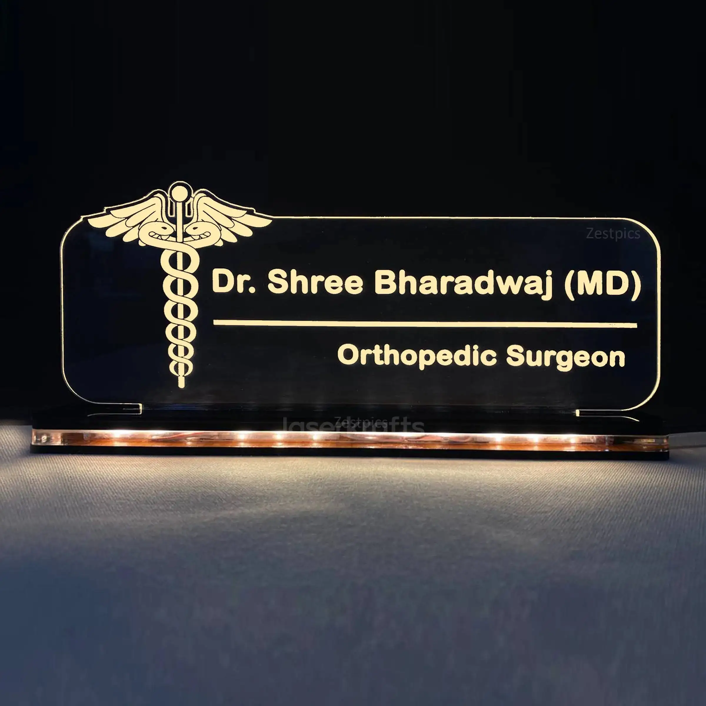 Desk Nameplates That Speak Your Style: Personalize Your Workspace with LaserKrafts