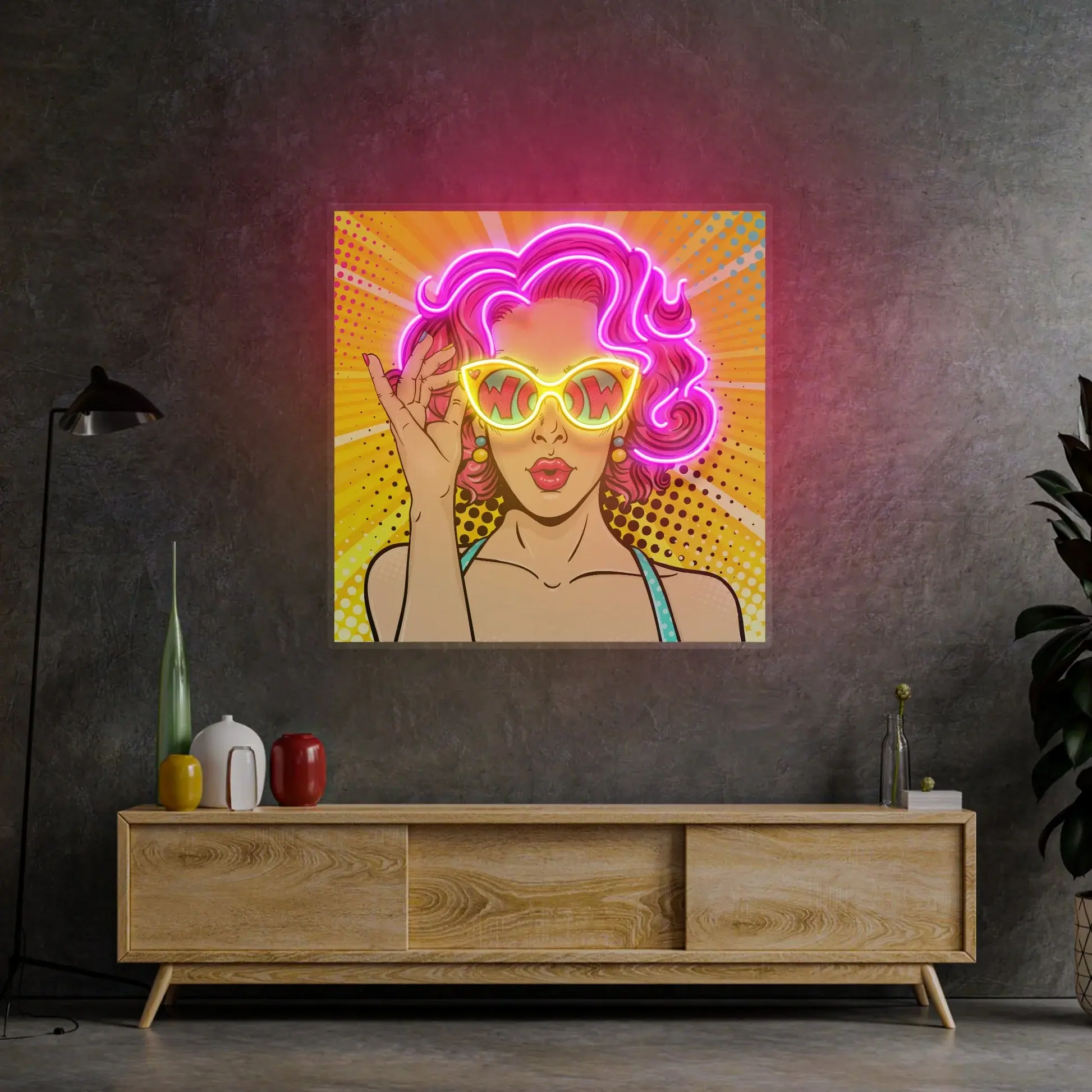 Lighting Up Spaces: The Magic of LED Acrylic Art for Modern Decor